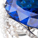 Bague perles et sertie de diamants